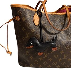 Black and Brown Dachshund Keychain